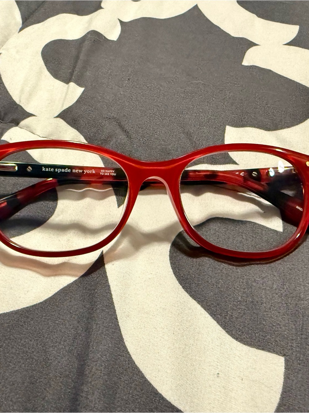 kate spade Raelynn Frames in Red